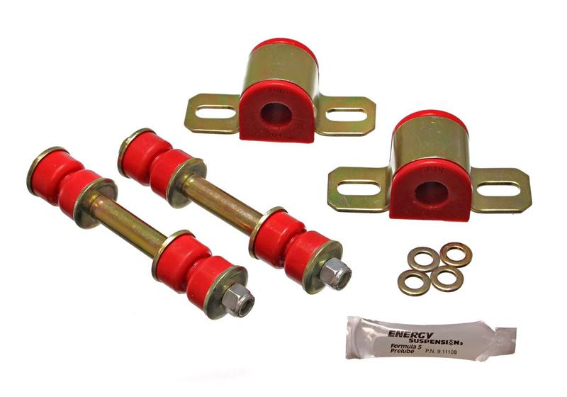 Chevrolet Camaro Sway Bar Bushing Kit - Rear - Energy Suspension - Red - `82-`02